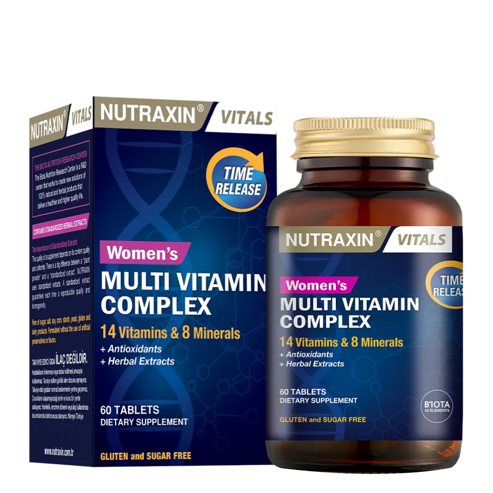 Nutraxin Womens Multivitamin 60 Tablet