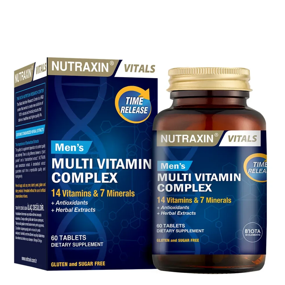 Nutraxin Multi Vitamin Complex Men's 60 Tablet