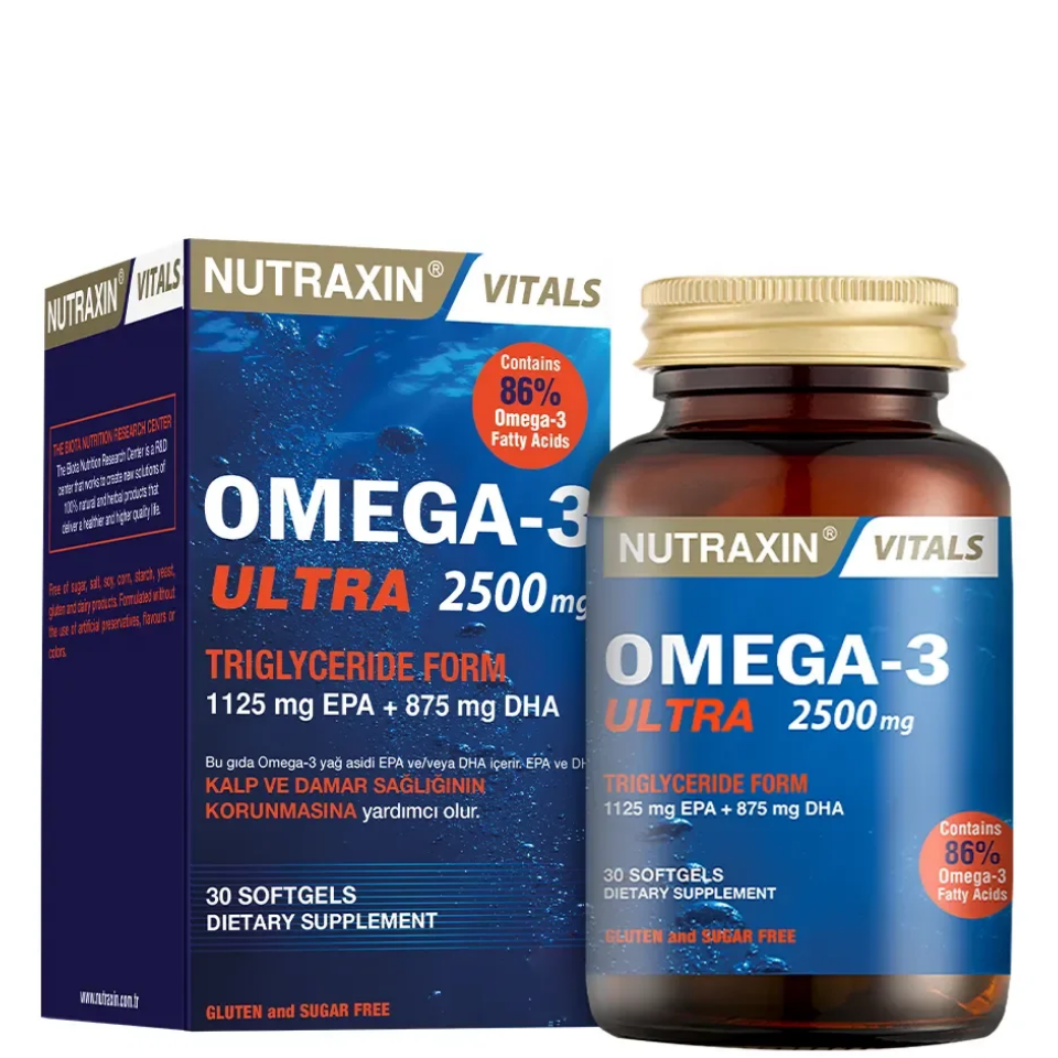 Nutraxin Omega3 Ultra 2500 Mg 30 Softjel