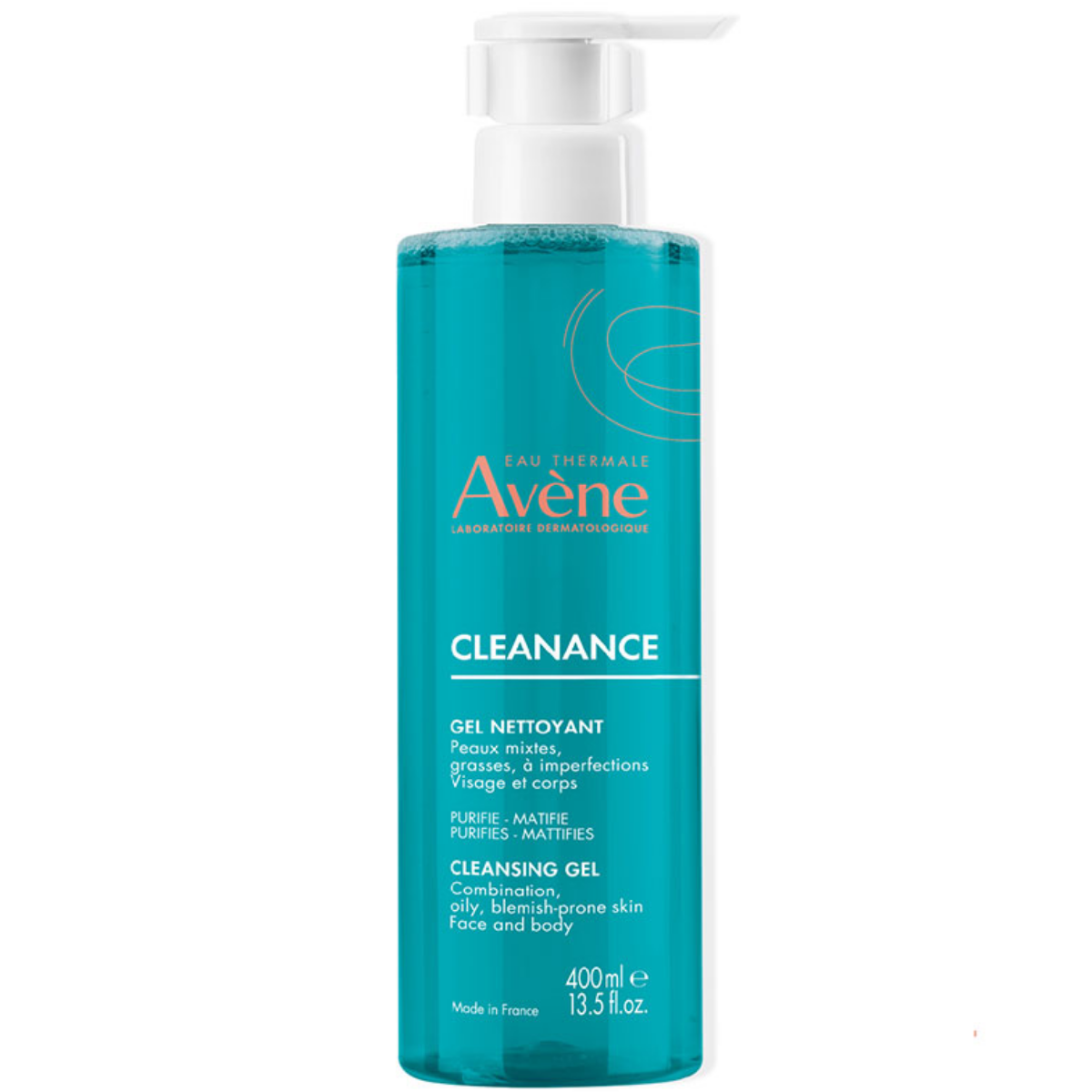 Avene Cleanance Yüz ve Vücut Temizleme Jeli 400 ml