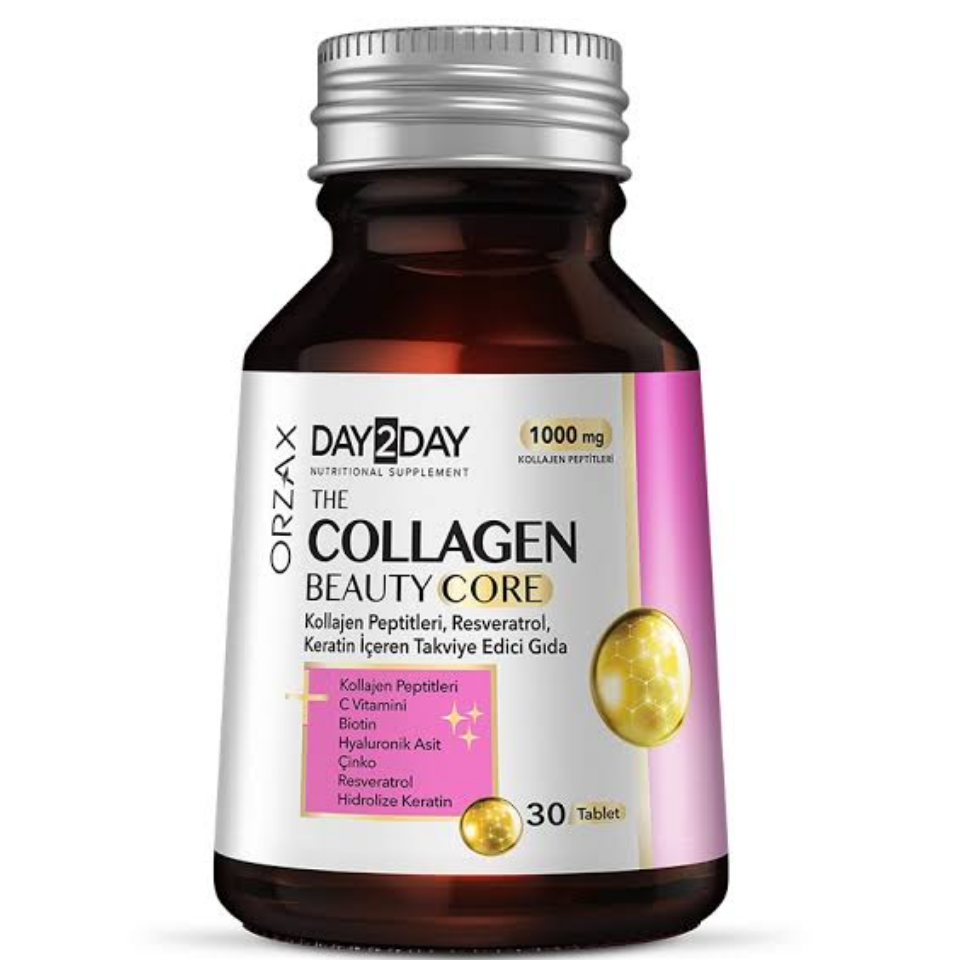 Day2Day The Collagen Beauty Core 30 Tablet Takviye Edici Gıda