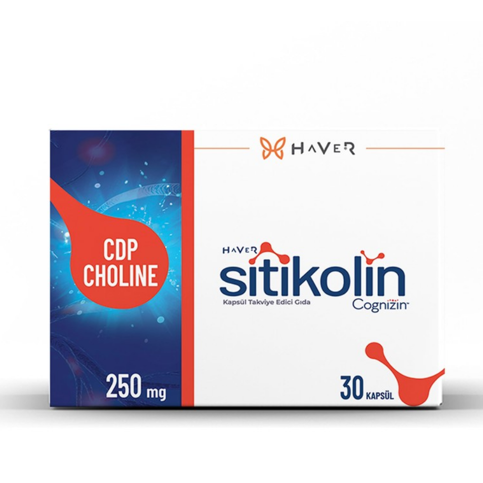 Haver Sitikolin Cognizin 250 mg 30 Kapsül