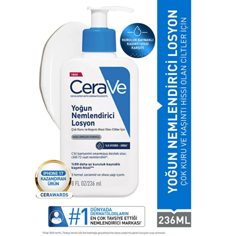 CeraVe Moisturising Lotion - Yoğun Nemlendirici Losyon 236ml