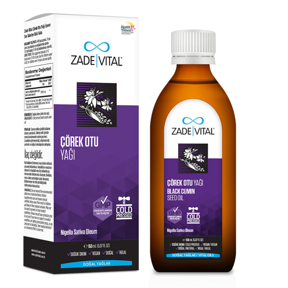 Zade Vital Çörek Otu Yağı 150ml