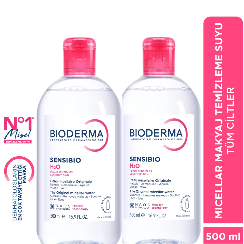 Bioderma Sensibio H2O 500 ml İkili Paket