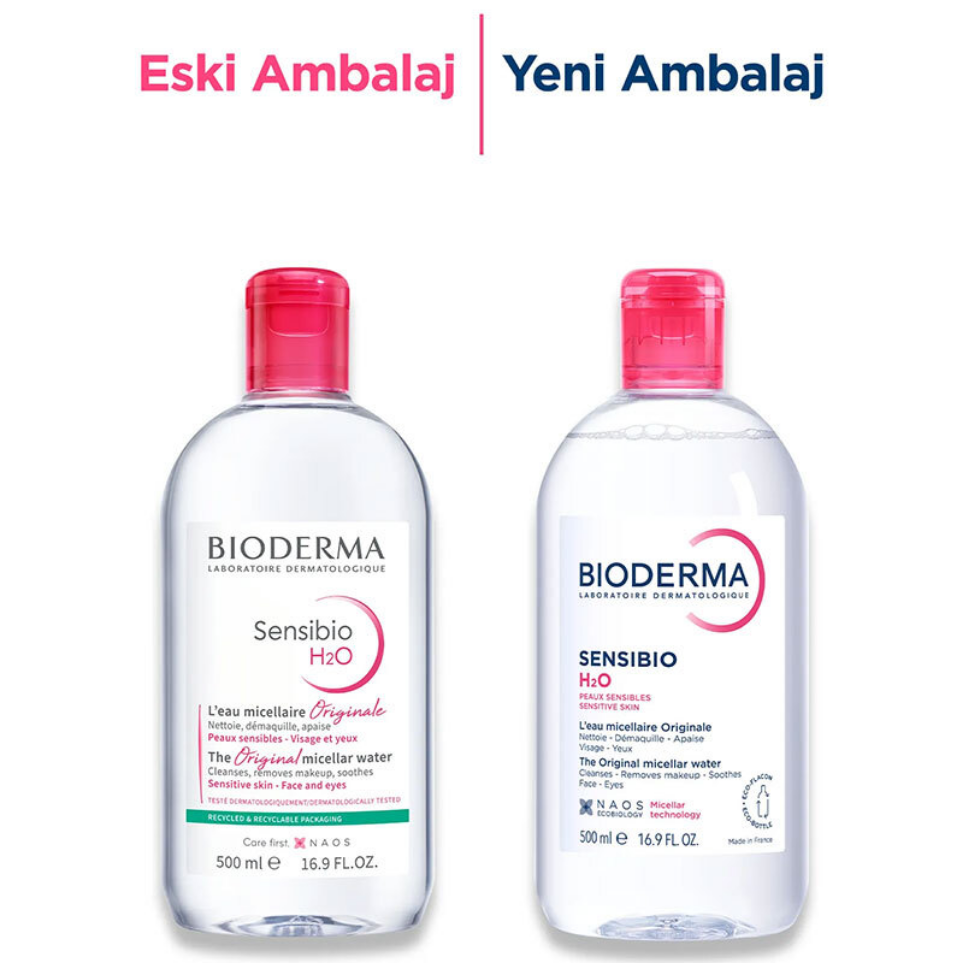 Bioderma Sensibio H2O 500 ml İkili Paket
