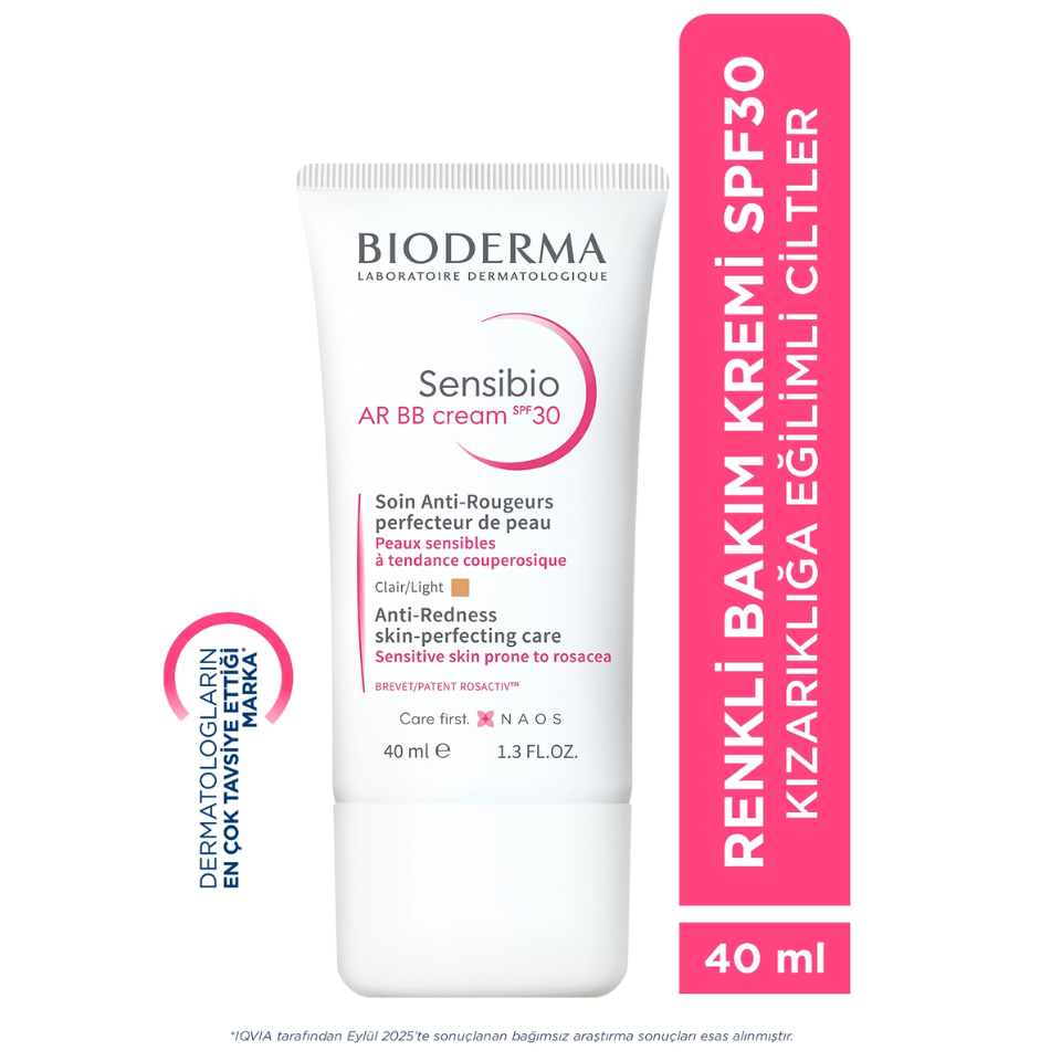 Bioderma Sensibio AR BB Cream Spf30 (Light) 40ml