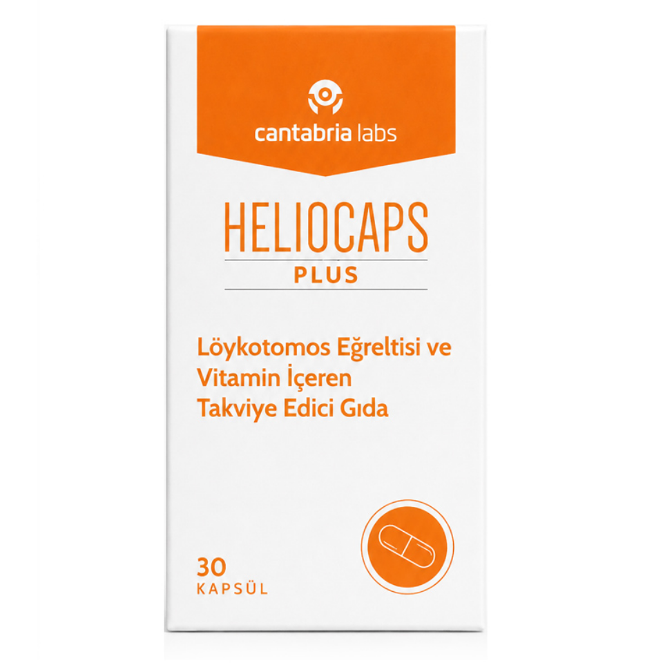 Heliocaps Plus Kapsül Takviye Edici Gıda 30 Kapsül