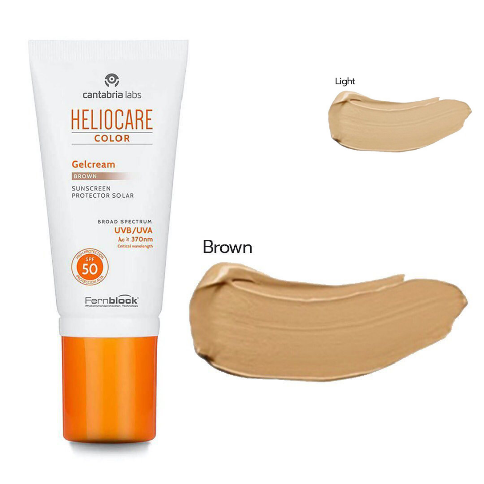 HELIOCARE Color Gelcream SPF50 (Brown)