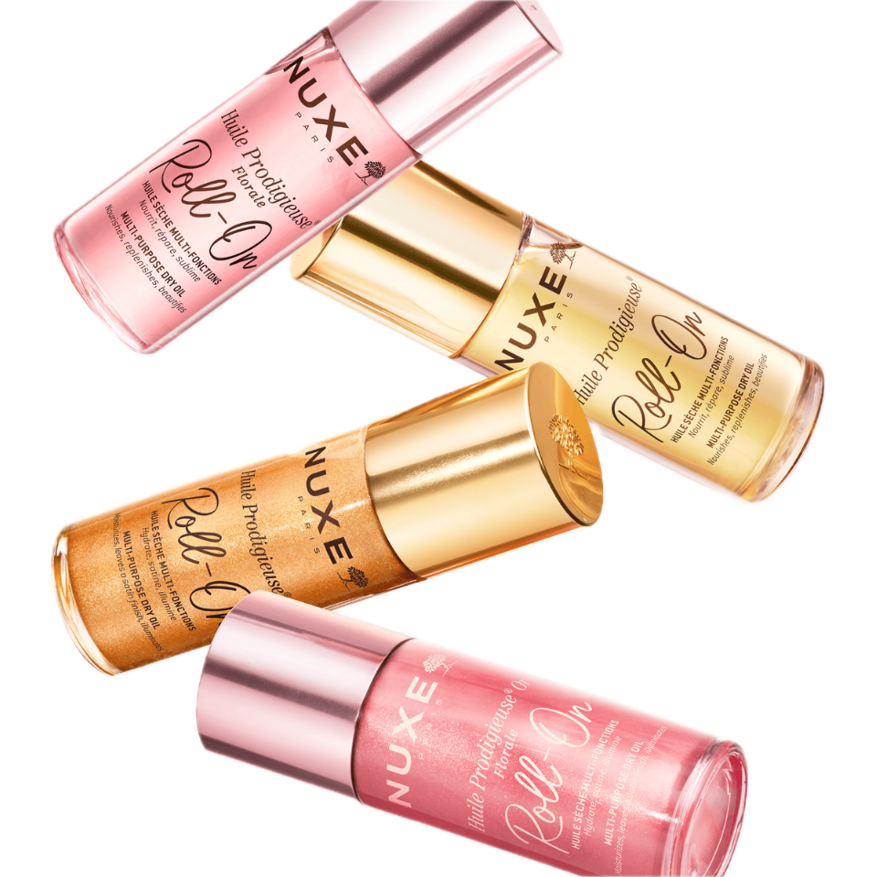 Nuxe Huile Prodigieuse Or Florale Roll-On Çok Amaçlı Simli Kuru Yağ 60 ml