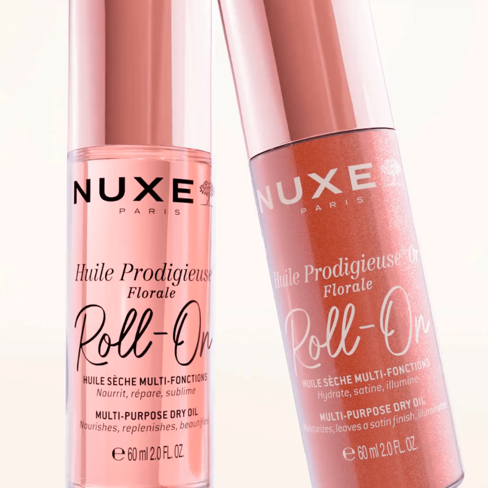 Nuxe Huile Prodigieuse Or Florale Roll-On Çok Amaçlı Simli Kuru Yağ 60 ml