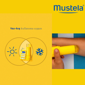 Mustela SPF50+ Çok Yüksek Koruma Faktörlü Güneş Stick 9 ml